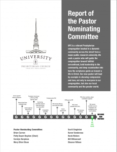 Pastor Nominating Committee Upcch - 