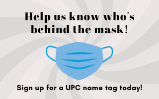Order Your UPC Name Tag!