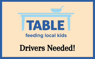 Summer TABLE Drivers Needed