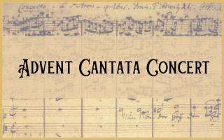 Advent Cantata Concert with UNC Baroque Ensemble (Nov. 12)