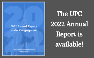 2022 Annual Report to the Congregation