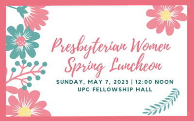 Presbyterian Women Spring Luncheon