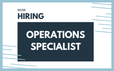 Now Hiring: Operations Specialist