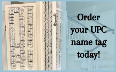 Order Your UPC Name Tag (deadline: Aug. 7)