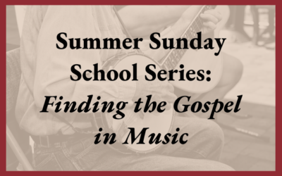 Summer Sunday School (Aug. 11-Sept. 1)