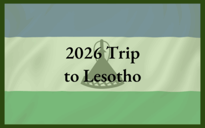 2026 Trip to Lesotho